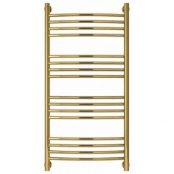 Полотенцесушитель водяной Сунержа Богема+, высота 100 см, ширина 50 см, универсальное подключение, цвет золото, 03-0221-1050