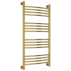 Полотенцесушитель водяной Сунержа Богема+, высота 100 см, ширина 50 см, универсальное подключение, цвет золото, 03-0221-1050