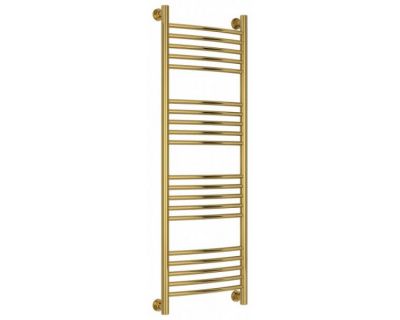 Полотенцесушитель водяной Сунержа Богема+, высота 120 см, ширина 40 см, универсальное подключение, цвет золото, 03-0221-1240