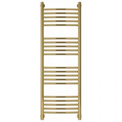 Полотенцесушитель водяной Сунержа Богема+, высота 120 см, ширина 40 см, универсальное подключение, цвет золото, 03-0221-1240