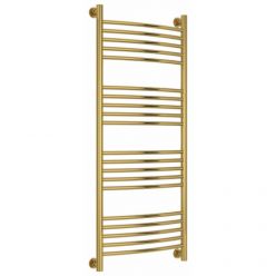 Полотенцесушитель водяной Сунержа Богема+, высота 120 см, ширина 50 см, универсальное подключение, цвет золото, 03-0221-1250