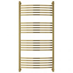 Полотенцесушитель водяной Сунержа Богема+, высота 120 см, ширина 60 см, универсальное подключение, цвет золото, 03-0221-1260