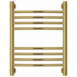 Полотенцесушитель водяной Сунержа Богема+, высота 50 см, ширина 40 см, универсальное подключение, цвет золото, 03-0221-5040