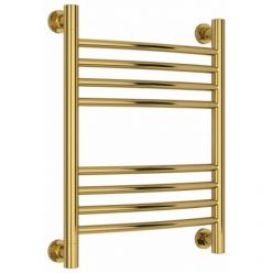 Полотенцесушитель водяной Сунержа Богема+, высота 50 см, ширина 40 см, универсальное подключение, цвет золото, 03-0221-5040
