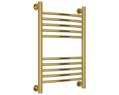 Полотенцесушитель водяной Сунержа Богема+, высота 60 см, ширина 40 см, универсальное подключение, цвет золото, 03-0221-6040