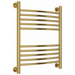 Полотенцесушитель водяной Сунержа Богема+, высота 60 см, ширина 50 см, универсальное подключение, цвет золото, 03-0221-6050