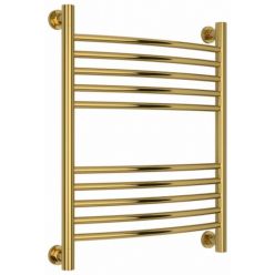 Полотенцесушитель водяной Сунержа Богема+, высота 60 см, ширина 50 см, универсальное подключение, цвет золото, 03-0221-6050
