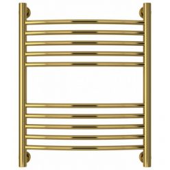 Полотенцесушитель водяной Сунержа Богема+, высота 60 см, ширина 50 см, универсальное подключение, цвет золото, 03-0221-6050