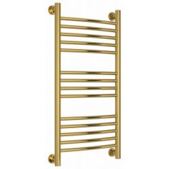 Полотенцесушитель водяной Сунержа Богема+, высота 80 см, ширина 40 см, универсальное подключение, цвет золото, 03-0221-8040
