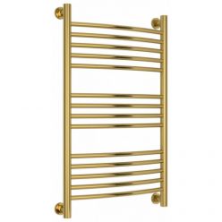 Полотенцесушитель водяной Сунержа Богема+, высота 80 см, ширина 50 см, универсальное подключение, цвет золото, 03-0221-8050
