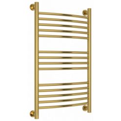 Полотенцесушитель водяной Сунержа Богема+, высота 80 см, ширина 50 см, универсальное подключение, цвет золото, 03-0221-8050