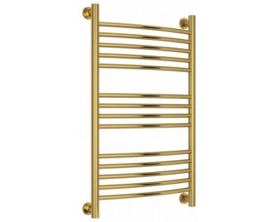 Полотенцесушитель водяной Сунержа Богема+, высота 80 см, ширина 50 см, универсальное подключение, цвет золото, 03-0221-8050