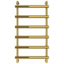 Полотенцесушитель водяной Сунержа Атлант, высота 100 см, ширина 50 см, универсальное подключение, цвет золото, 03-0226-1050