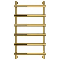 Полотенцесушитель водяной Сунержа Атлант, высота 100 см, ширина 50 см, универсальное подключение, цвет золото, 03-0226-1050