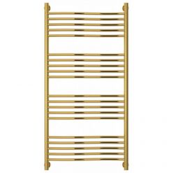 Полотенцесушитель водяной Сунержа Флюид+, высота 120, ширина 60 см, универсальное подключение, цвет золото, 03-0222-1260