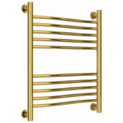 Полотенцесушитель водяной Сунержа Флюид+, высота 60, ширина 50 см, универсальное подключение, цвет золото, 03-0222-6050