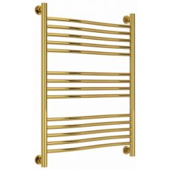 Полотенцесушитель водяной Сунержа Флюид+, высота 80, ширина 60 см, универсальное подключение, цвет золото, 03-0222-8060