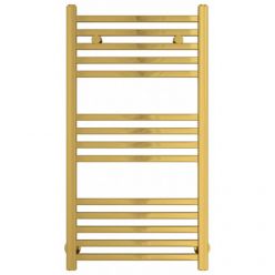 Полотенцесушитель водяной Сунержа Модус, высота 80 см, ширина 40 см, универсальное подключение, цвет золото, 03-0250-8040