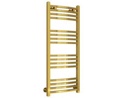 Полотенцесушитель водяной Сунержа Аркус, высота 100 см, ширина 40 см, универсальное подключение, цвет золото, 03-0251-1040