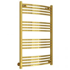 Полотенцесушитель водяной Сунержа Аркус, высота 100 см, ширина 60 см, универсальное подключение, цвет золото, 03-0251-1060