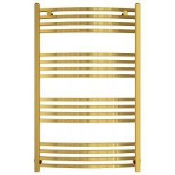 Полотенцесушитель водяной Сунержа Аркус, высота 100 см, ширина 60 см, универсальное подключение, цвет золото, 03-0251-1060