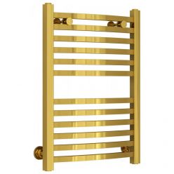 Полотенцесушитель водяной Сунержа Аркус, высота 60 см, ширина 40 см, универсальное подключение, цвет золото, 03-0251-6040