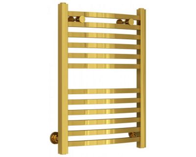 Полотенцесушитель водяной Сунержа Аркус, высота 60 см, ширина 40 см, универсальное подключение, цвет золото, 03-0251-6040