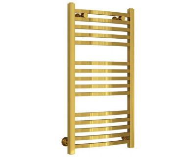 Полотенцесушитель водяной Сунержа Аркус, высота 80 см, ширина 40 см, универсальное подключение, цвет золото, 03-0251-8040