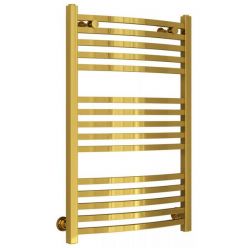 Полотенцесушитель водяной Сунержа Аркус, высота 80 см, ширина 50 см, универсальное подключение, цвет золото, 03-0251-8050