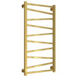 Полотенцесушитель водяной Сунержа Сирокко, высота 100 см, ширина 50 см, универсальное подключение, цвет золото, 03-0253-1050