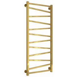 Полотенцесушитель водяной Сунержа Сирокко, высота 120 см, ширина 50 см, универсальное подключение, цвет золото, 03-0253-1250