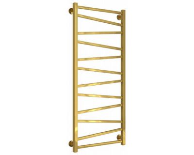 Полотенцесушитель водяной Сунержа Сирокко, высота 120 см, ширина 50 см, универсальное подключение, цвет золото, 03-0253-1250