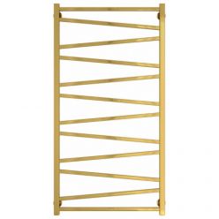 Полотенцесушитель водяной Сунержа Сирокко, высота 120 см, ширина 60 см, универсальное подключение, цвет золото, 03-0253-1260