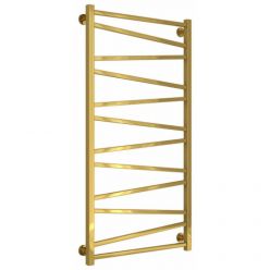 Полотенцесушитель водяной Сунержа Сирокко, высота 120 см, ширина 60 см, универсальное подключение, цвет золото, 03-0253-1260