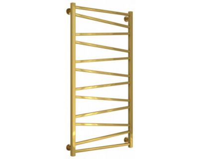 Полотенцесушитель водяной Сунержа Сирокко, высота 120 см, ширина 60 см, универсальное подключение, цвет золото, 03-0253-1260