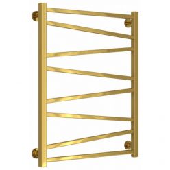 Полотенцесушитель водяной Сунержа Сирокко, высота 80 см, ширина 60 см, универсальное подключение, цвет золото, 03-0253-8060