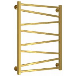 Полотенцесушитель водяной Сунержа Сирокко, высота 80 см, ширина 60 см, универсальное подключение, цвет золото, 03-0253-8060