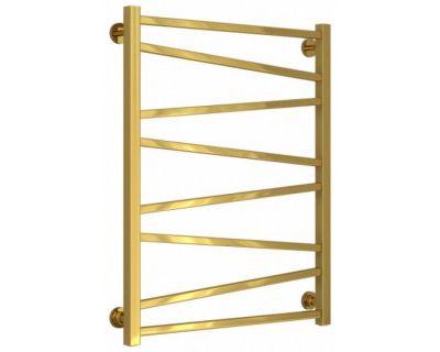 Полотенцесушитель водяной Сунержа Сирокко, высота 80 см, ширина 60 см, универсальное подключение, цвет золото, 03-0253-8060