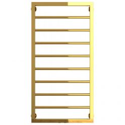 Полотенцесушитель водяной Сунержа Канцлер, высота 100 см, ширина 50 см, универсальное подключение, цвет золото, 03-0254-1050