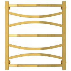 Полотенцесушитель водяной Сунержа Ажур, высота 60 см, ширина 50 см, нижнее подключение, цвет золото, 03-0255-6050