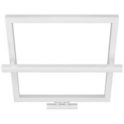 Полотенцесушитель водяной Сунержа Штиль EU50+, высота 60 см, ширина 60 см, цвет белый, 12-0256-5353