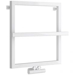 Полотенцесушитель водяной Сунержа Штиль EU50+, высота 60 см, ширина 60 см, цвет белый, 12-0256-5353