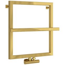 Полотенцесушитель водяной Сунержа Штиль EU50+, высота 60 см, ширина 60 см, цвет золото, 03-0256-5353