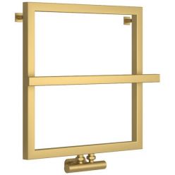 Полотенцесушитель водяной Сунержа Штиль EU50+, высота 60 см, ширина 60 см, цвет матовое золото, 032-0256-5353