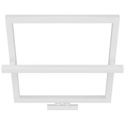 Полотенцесушитель водяной Сунержа Штиль EU50+, высота 60 см, ширина 60 см, цвет матовый белый, 30-0256-5353