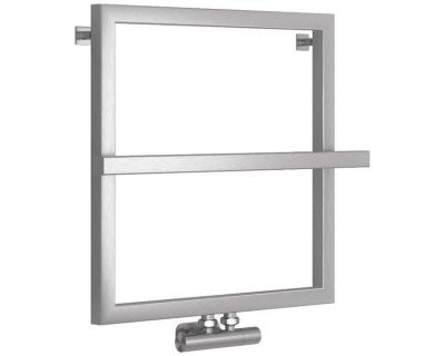 Полотенцесушитель водяной Сунержа Штиль EU50+, высота 60 см, ширина 60 см, цвет сатин, 071-0256-5353