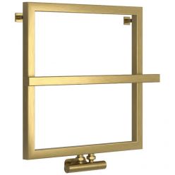 Полотенцесушитель водяной Сунержа Штиль EU50+, высота 60 см, ширина 60 см, цвет состаренная латунь, 051-0256-5353