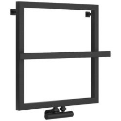 Полотенцесушитель водяной Сунержа Штиль EU50+, высота 60 см, ширина 60 см, цвет темный титан муар, 15-0256-5353