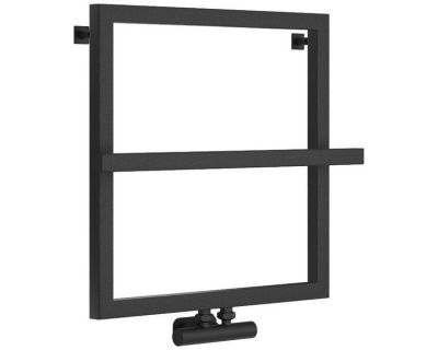 Полотенцесушитель водяной Сунержа Штиль EU50+, высота 60 см, ширина 60 см, цвет темный титан муар, 15-0256-5353