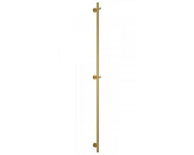 Полотенцесушитель электрический Сунержа Аскет, ширина 5 см, высота 165 см, цвет золото, 03-0850-1650